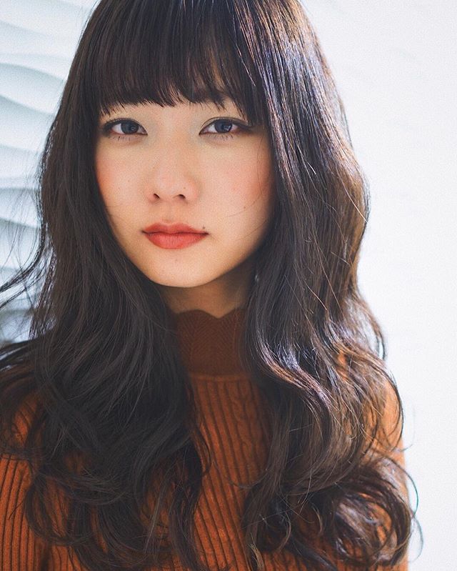 【長さ別】ぱっつん前髪ヘアスタイル2