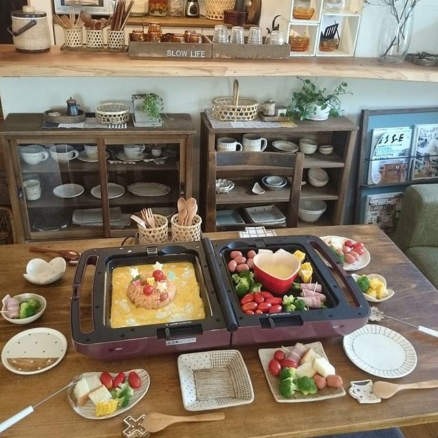 おしゃれで華やかな食卓風景８