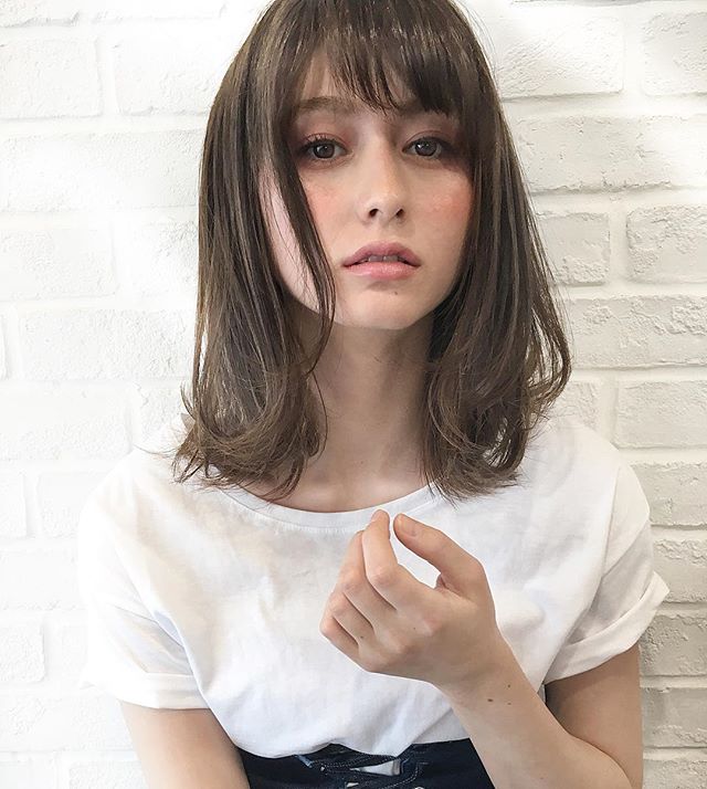 グレーアッシュ系ヘアカラー4