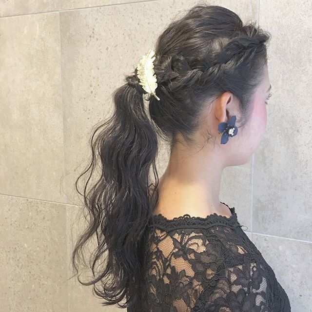 【ロング】ヘアアレンジ4