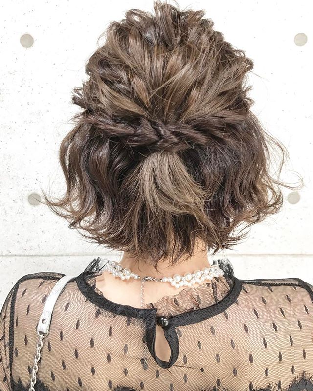 ボブレングスでも可愛いヘアアレンジ