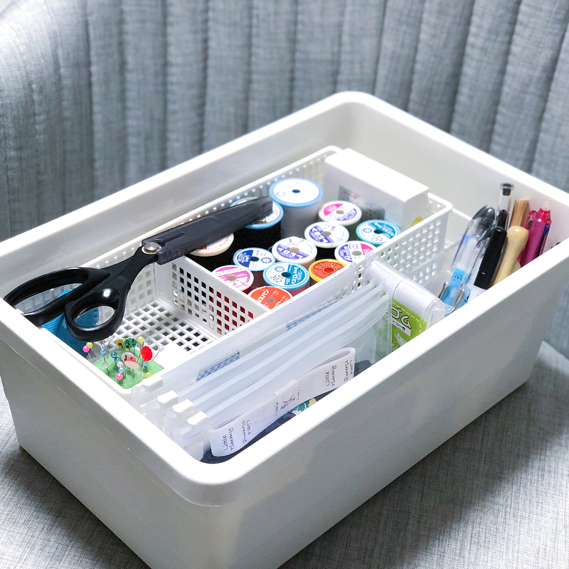 ソーイングセットを使いやすく 自分に合った収納方法ですっきり Folk
