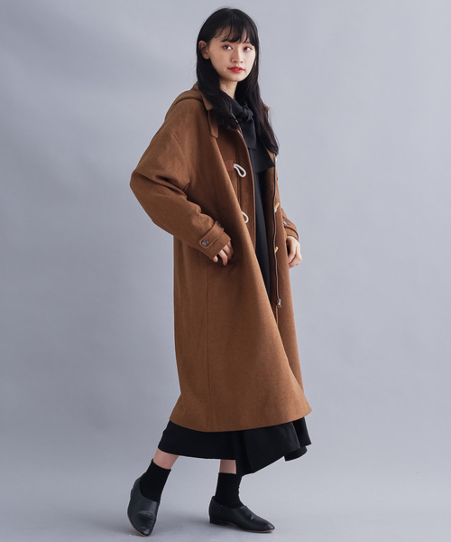 ダッフルロングコート