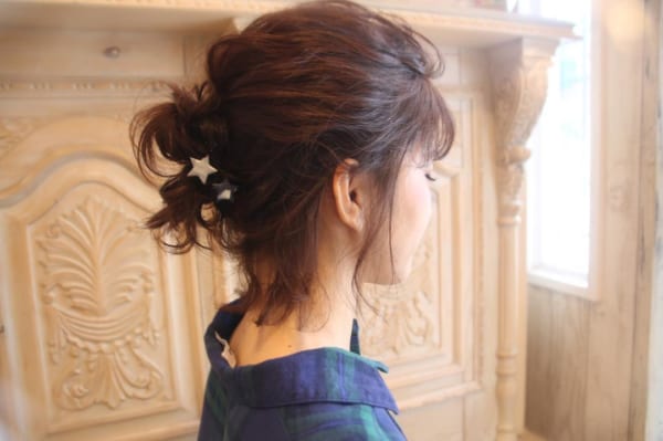 結婚式のボブヘアアレンジ69