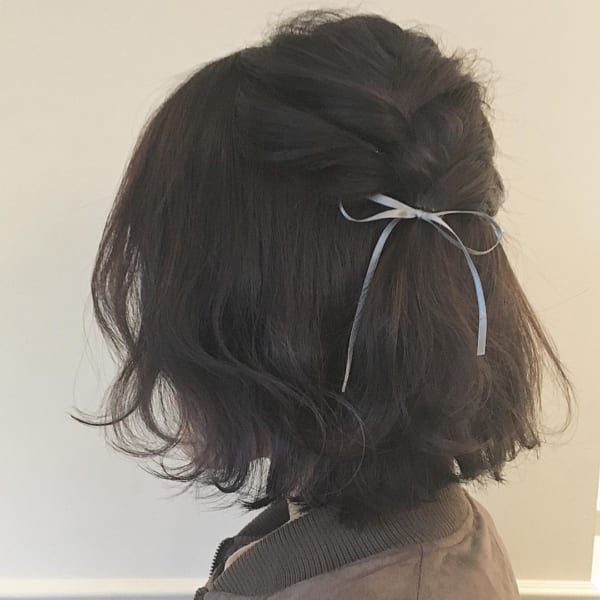 ボブヘアアレンジ