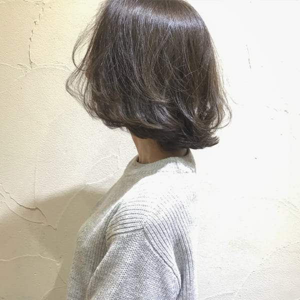 50代 ヘアスタイル アンチエイジングカラー6