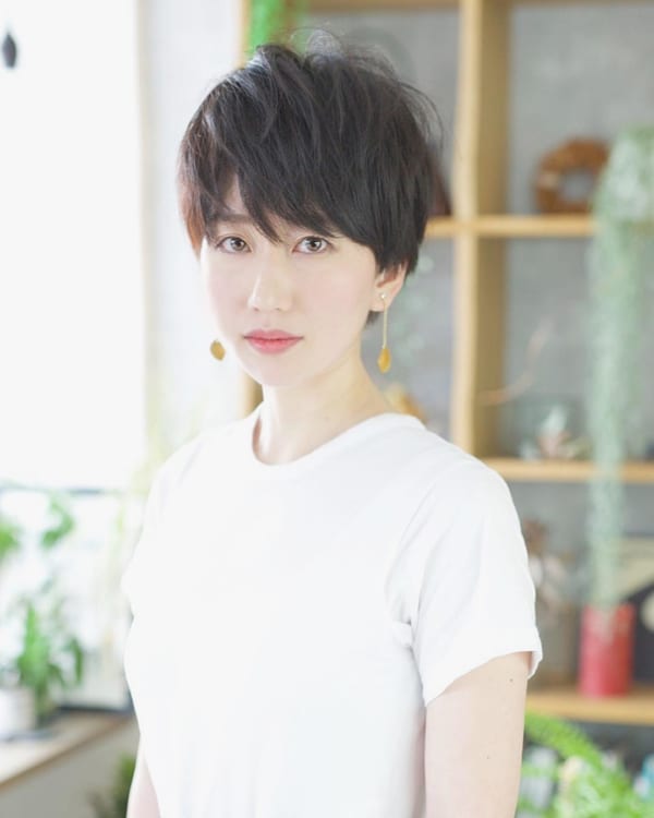 50代 ヘアスタイル ショート7