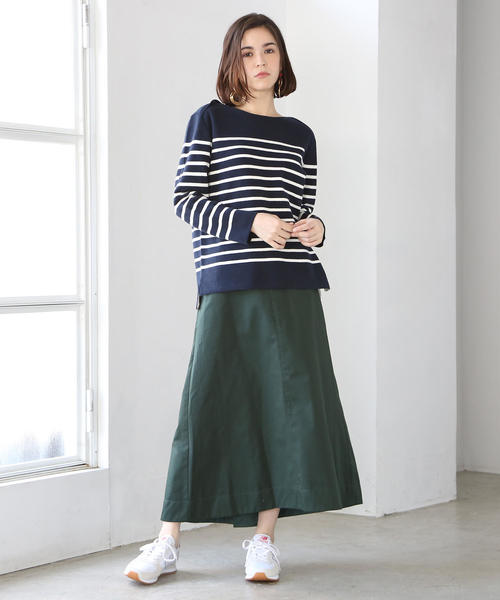 【雑誌掲載】メタルボタン畦ニット