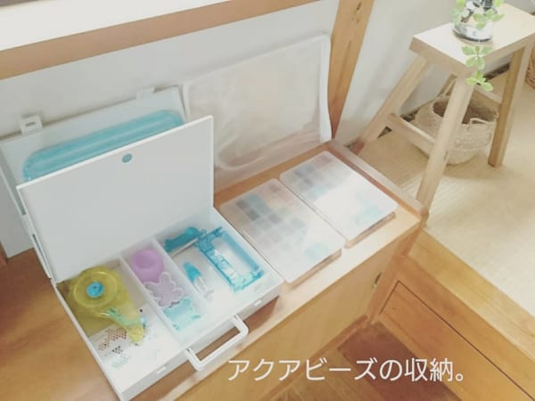 無印良品のアイテムを使ったおもちゃ収納５