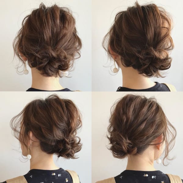 冬のファッションに合わせたい！ニット帽やベレー帽に合うヘアアレンジ♡13