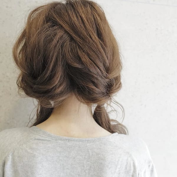 冬のファッションに合わせたい！ニット帽やベレー帽に合うヘアアレンジ♡5