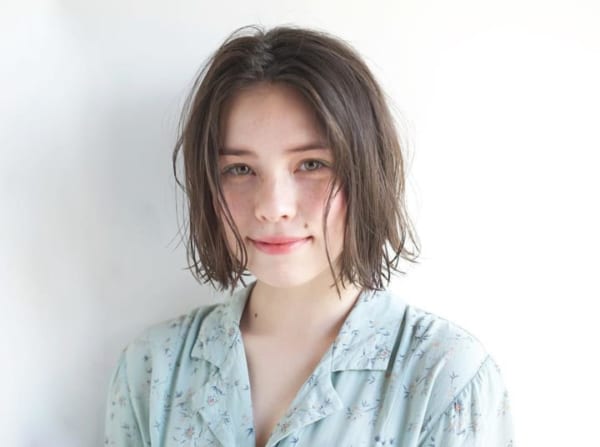 ショートボブのヘアアレンジ49