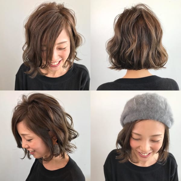 冬のファッションに合わせたい！ニット帽やベレー帽に合うヘアアレンジ♡10