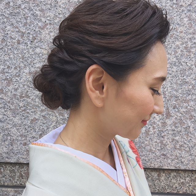 和装に合わせたいイマドキヘアアレンジ6