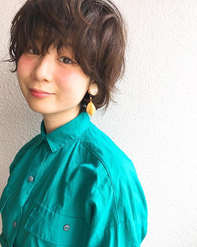 ショートヘアが似合う顔４9