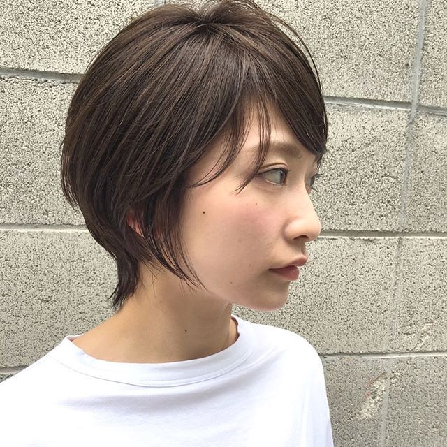 ショートヘアが似合う顔３２