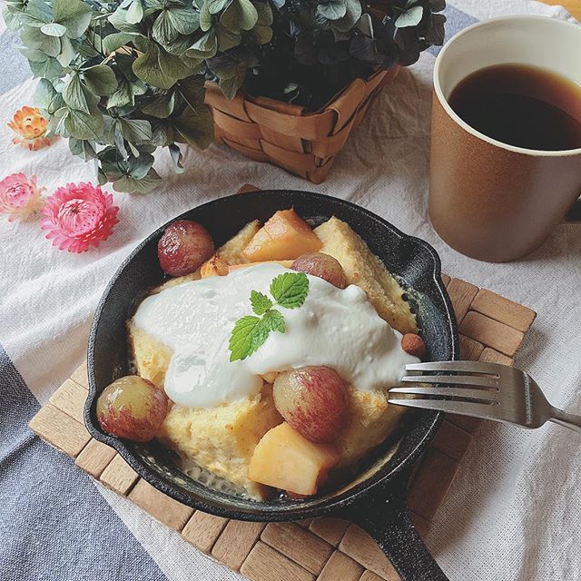 色鮮やかで食欲をそそる洋風の朝食5