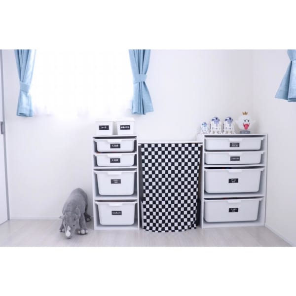 子ども部屋にぬいぐるみを収納１１