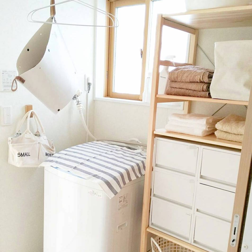 無印 ニトリ Ikea 100均 の便利アイテム集 洗濯グッズを上手に収納しよう Folk