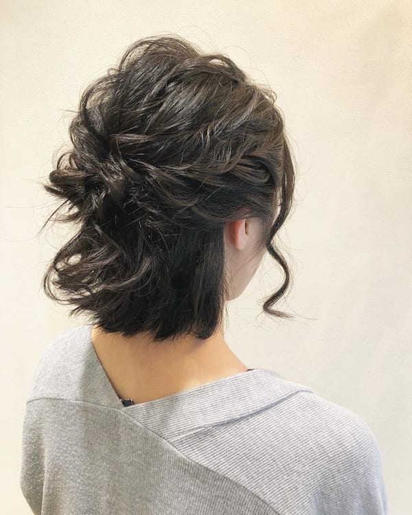 おしゃれなボブヘアアレンジ特集２