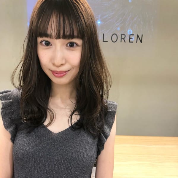 ミディアムヘアの大人可愛い巻き方♪１８