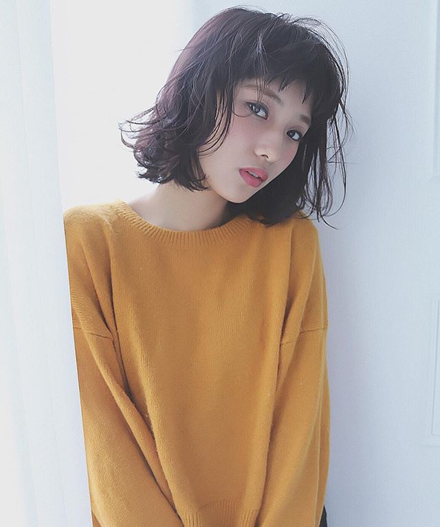 外国人風ヘアスタイル ボブ