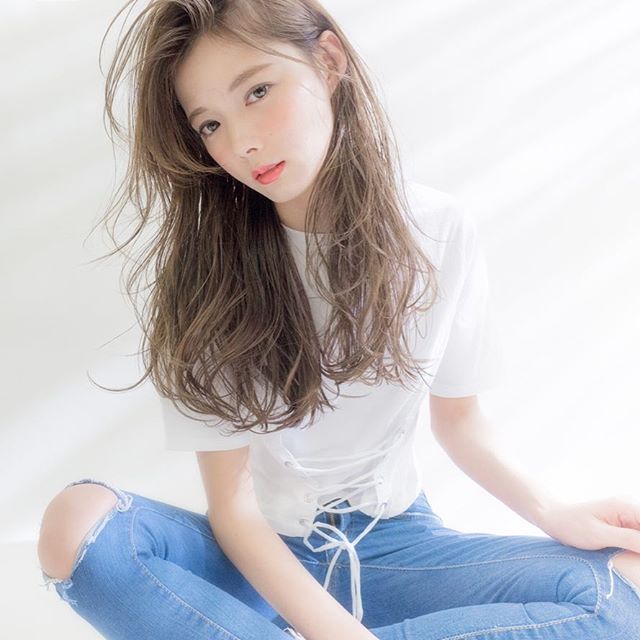 外国人風ヘアスタイル ロング2