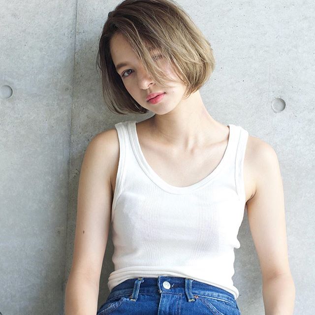 オシャレなヘアスタイル集　ショート