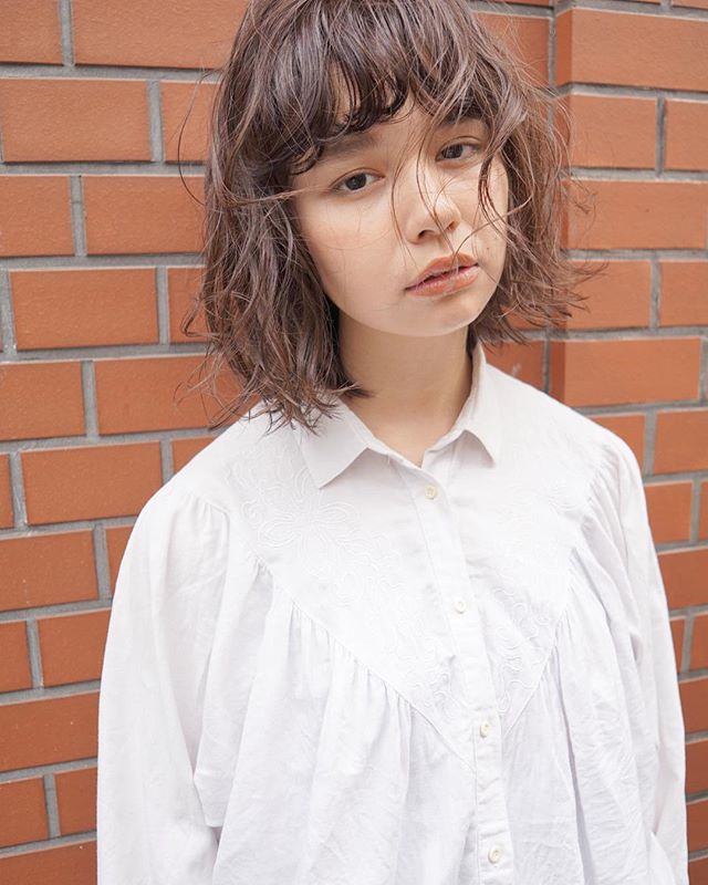 春メイクとヘアスタイル6