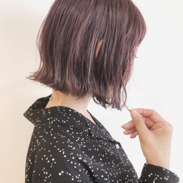 【2019】流行のピンク系ヘアカラー40