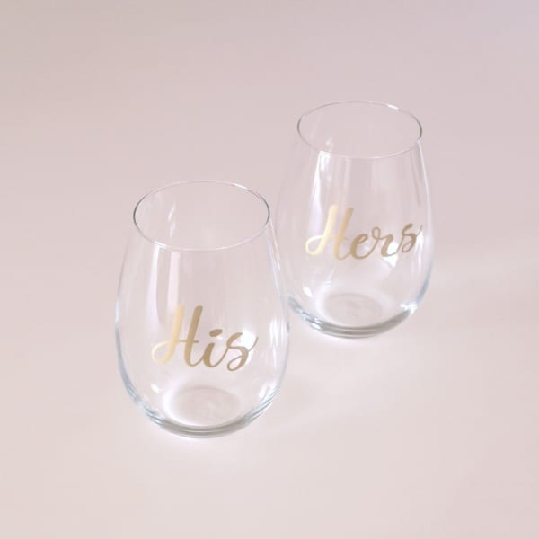 『ワインタンブラー　His＆Hers　500ml』2