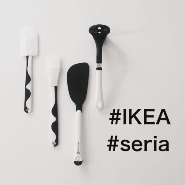 IKEA シリコンハケ ゴムベラ