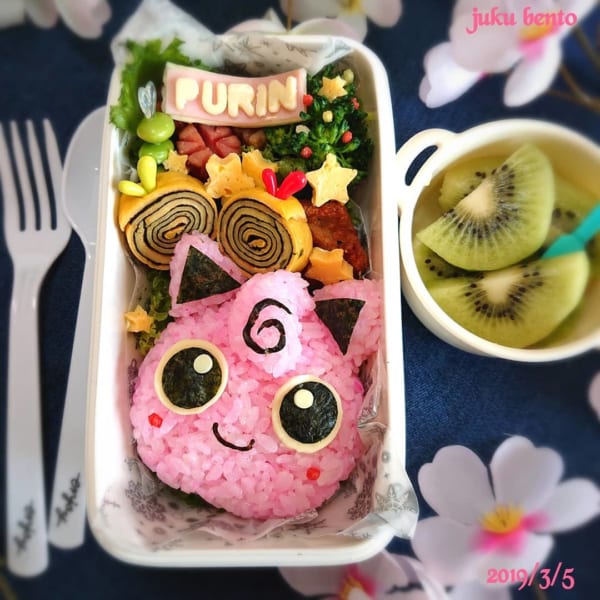 簡単キャラクター弁当３