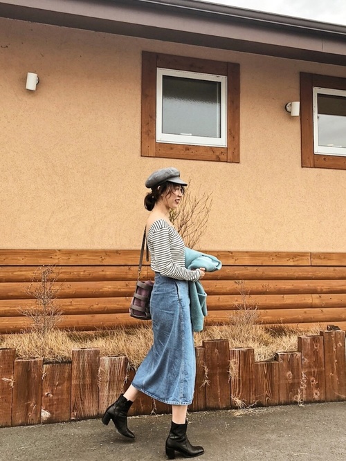 休日にもぴったり大人女子のカジカワコーデ♡3