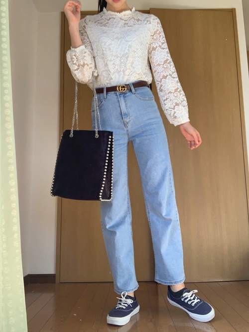 zara バッグ コーデ