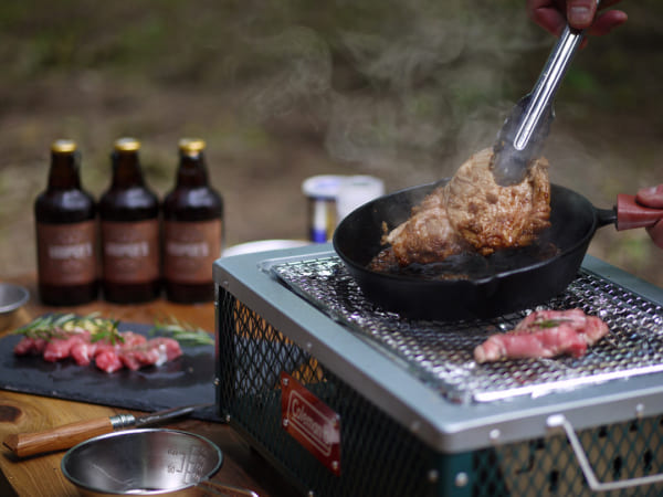 豚の生姜焼きアウトドアバージョン