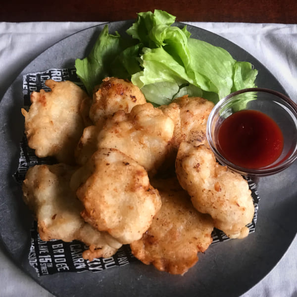 家族の大好物！鶏むねのチキンナゲット