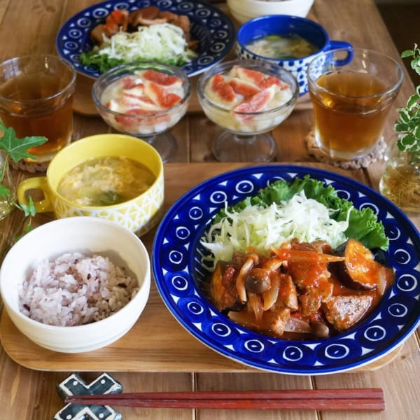 酸味と甘味！豚肉のトマト煮