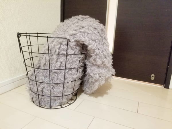ダイソー　ワイヤーバスケット