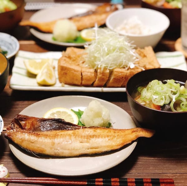 ホッケの焼き魚定食2