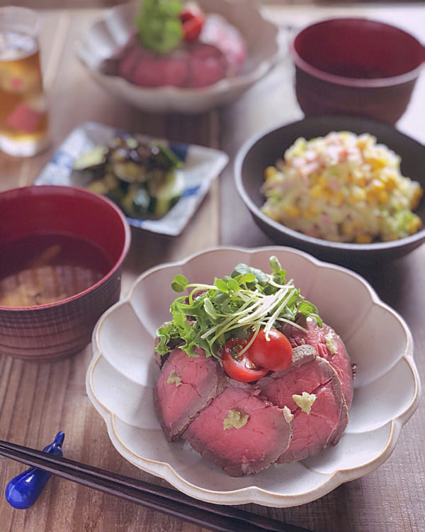 ローストビーフ丼