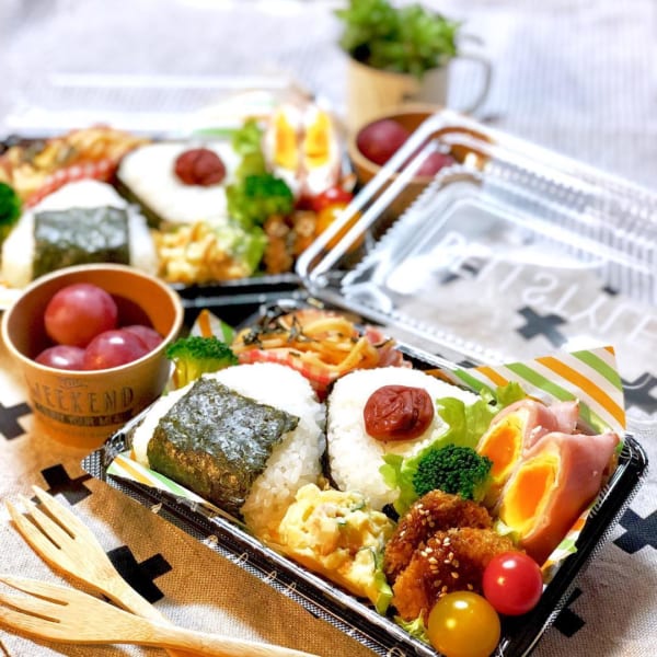 ベーコン巻きのお弁当2