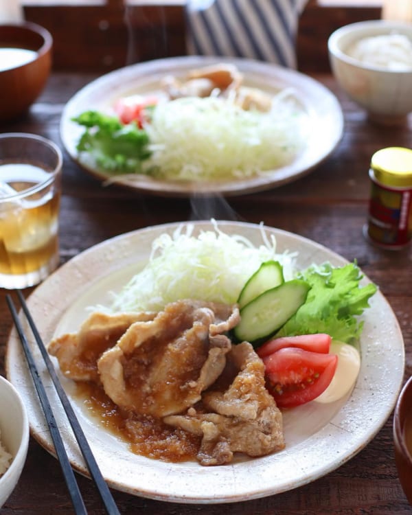 豚ロース肉のショウガ焼き