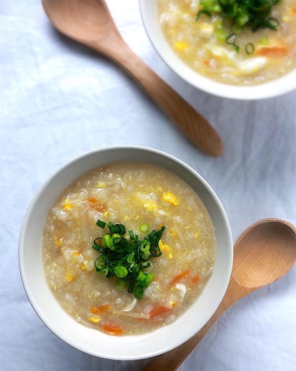 体に優しい野菜雑炊