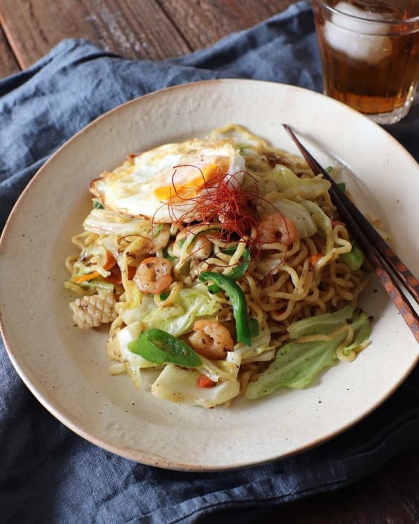 麺レシピ③中華麺９