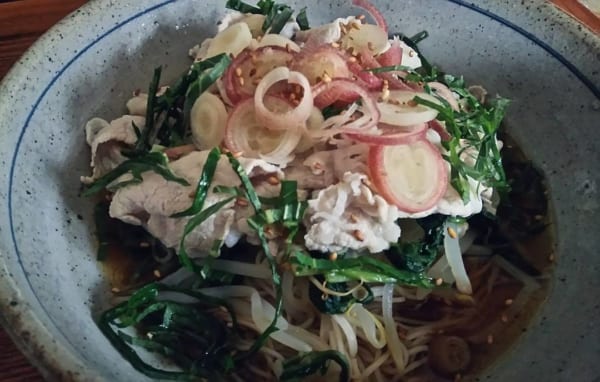 簡単大葉素麺