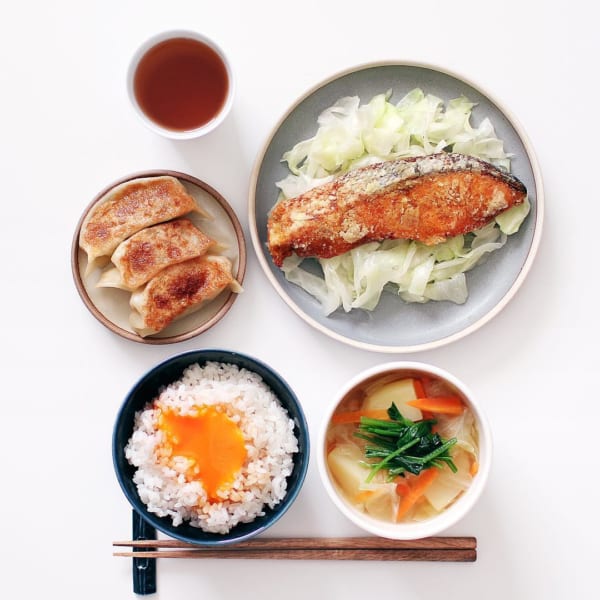 鮭のカレー味竜田揚げ