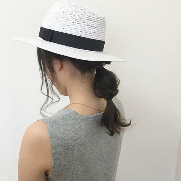 夏にぴったりのミディアムヘアアレンジ5