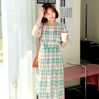 チェックワンピースの大人女子コーデ特集♪夏のおしゃれな着こなし術を大公開！