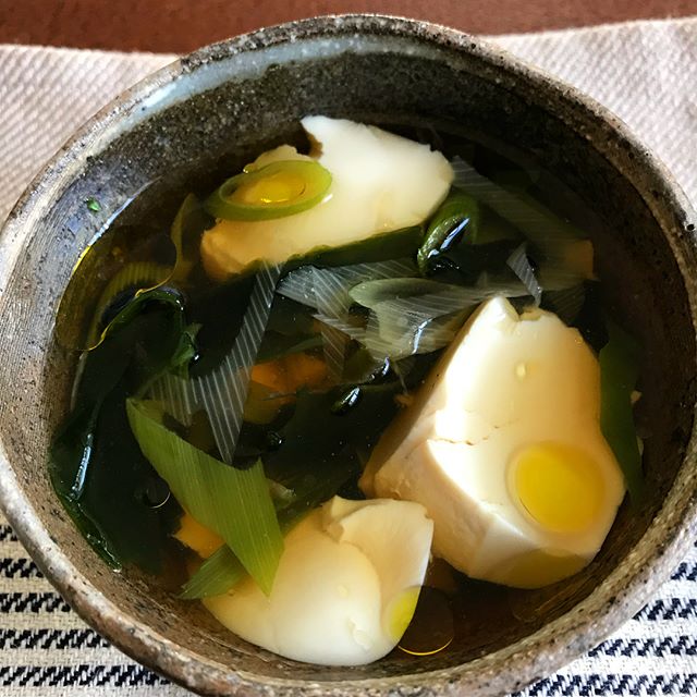 豆腐のシンプル中華スープ